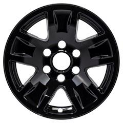 17" CHEVROLET SILVERADO 1500 (14-19), TAHOE (15-19), SUBURBAN (15-19) GLOSS BLACK WHEEL SKIN SET