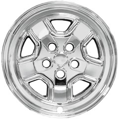 16" JEEP PATRIOT CHROME WHEEL SKIN SET (Fits 07-17)