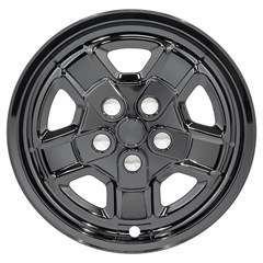 16" JEEP PATRIOT GLOSS BLACK WHEEL SKIN SET (Fits 07-17)