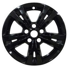 17" CHEVROLET EQUINOX GLOSS BLACK WHEEL SKIN SET (Fits 10-16)