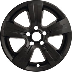 17" JEEP COMPASS / PATRIOT (Fits 11-17) DODGE CALIBER (Fits 11-12)  GLOSS BLACK wheel skin set