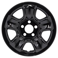 16" HONDA CRV GLOSS BLACK WHEEL SKIN SET (Fits 13-17)