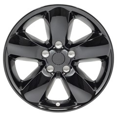 20" DODGE RAM 1500 GLOSS BLACK wheel skin set (Fits 13-18)