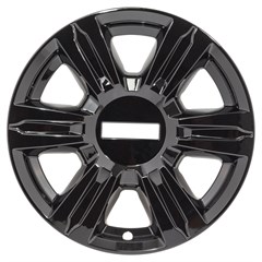 17" GMC TERRAIN GLOSS BLACK wheel skin set (Fits 14-16)