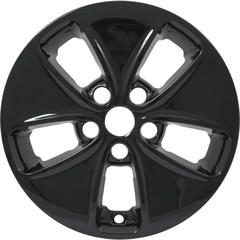 16" KIA SOUL GLOSS BLACK wheel skin set (Fits 14-16)