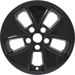 16" KIA SOUL GLOSS BLACK WHEEL SKIN SET (Fits 14-16)