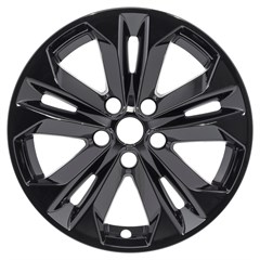17" NISSAN ROGUE GLOSS BLACK wheel skin set (Fits 14-18)