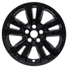 17" CHRYSLER 200 GLOSS BLACK wheel skin set (Fits 15-17)