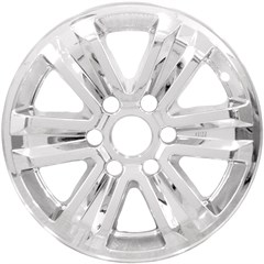 17" FORD F-150 CHROME wheel skin set (Fits 15-20)