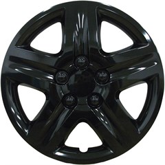 16" CHEVROLET MONTE CARLO STYLE GLOSS BLACK WHEEL COVER SET