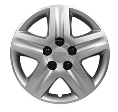 17" CHEVROLET MONTE CARLO STYLE SILVER METALLIC WHEEL COVER SET