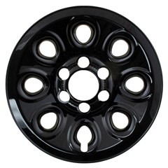17" Chevrolet, GMC Gloss Black Wheel skin set (Fits 05-14)