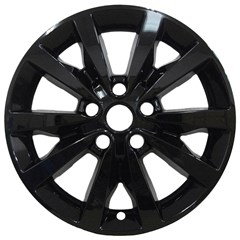 18", DODGE DURANGO SXT/SXT PLUS,GLOSSBLACK WHEELSKIN SET (FITS 2014-2024)