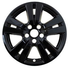 18" HONDA PILOT (Fits 16-18) HONDA RIDGELINE (Fits 18-20) GLOSS BLACK wheel skin set