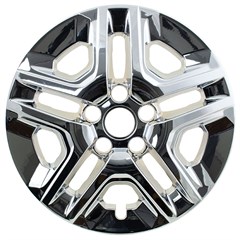 16" JEEP COMPASS CHROME WHEEL SKIN SET (Fits 17-20)