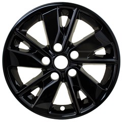 16" KIA OPTIMA GLOSS BLACK WHEEL SKIN SET (Fits 16-18)