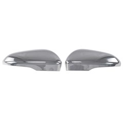 Ford FUSION (Top w/o turn signal) Mirror Cover Set (Chrome)