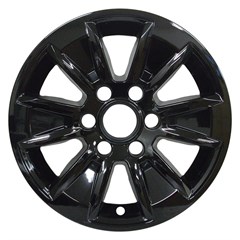 WHEELSKIN SET CHEVROLET SILVERADO1500/GMC SIERRA 1500LT 17" GLOSS BLACK