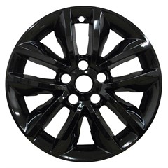 17" KIA SORENTO GLOSS BLACK wheel skin set (Fits 16-18)
