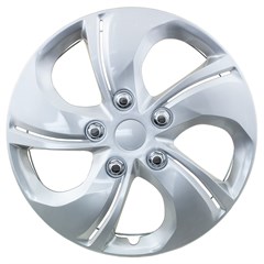 15" HONDA CIVIC STYLE SILVER LACQUER WHEEL COVER SET