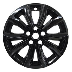 WHEELSKIN SET CHEVROLET MALIBU 1LT, 17" GLOSS BLACK