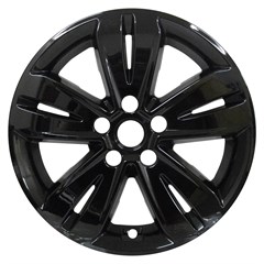 17" KIA SPORTAGE GLOSS BLACK WHEEL SKIN (Fits 17-19)