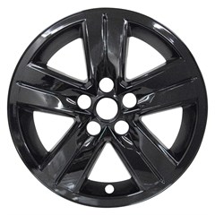 WHEEL SKIN SET CHEVROLET TRAX, 16" GLOSS BLACK (FITS 2017-2023)