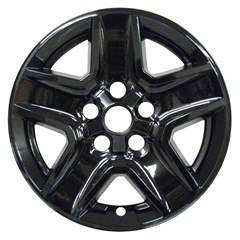 17" JEEP GLADIATOR GLOSS BLACK WHEEL SKIN (Fits 20-23)