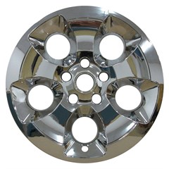 18" JEEP WRANGLER CHROME Wheel Skin Set (Fits 13-18)