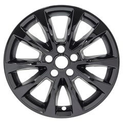 17" FORD FUSION SE GLOSS BLACK wheels skin set (Fits 17-18)