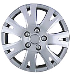 16" UNIVERSAL SILVER WHEEL COVER