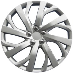 16" TOYOTA COROLLA STYLE SILVER WHEEL COVER SET