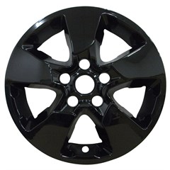 16" KIA SOUL GLOSS BLACK WHEEL SKIN SET (Fits 17-19)