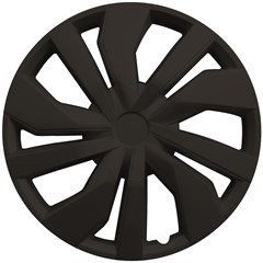 15" NISSAN VERSA STYLE GLOSS BLACK WHEEL COVER SET