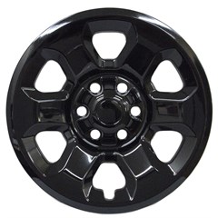 18" NISSAN TITAN GLOSS BLACK WHEEL SKIN SET (Fits 13-23)