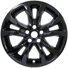 18" KIA TELLURIDEGLOSS BLACK WHEEL SKIN (Fits 21-22)