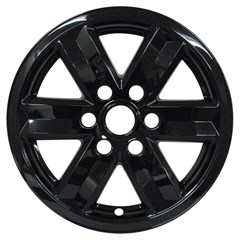 17" FORD F-150 GLOSS BLACK WHEEL SKIN (fits 21 - 23)