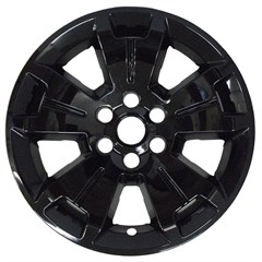 17" CHEVROLET COLORADO GLOSS BLACK WHEEL SKIN SET (Fits 15-22)