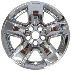 17" JEEP COMPASS CHROME WHEEL SKIN SET (Fits 22-23)