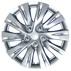 16" TOYOTA CAMRY STYLE SILVER WHEEL COVER SET
