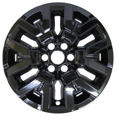 17" NISSAN FRONTIER SV GLOSS BLACK WHEEL SKIN SET (Fits 22-23)