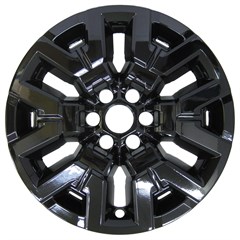 17" NISSAN FRONTIER GLOSS BLACK WHEEL SKIN SET (Fits 22-23)