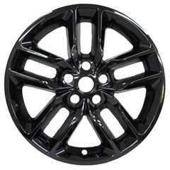 20", DODGE DURANGO, GLOSS BLACK WHEELSKIN SET (FITS 2021-2024)