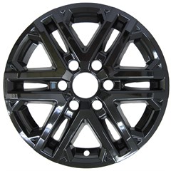 18" TOYOTA TUNDRA SR5 / SEQUOIA SR5 GLOSS BLACK WHEEL SKIN (FITS 22-24)