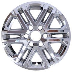 18" TOYOTA TUNDRA CHROME WHEEL SKIN COVERS (FITS 22-23)