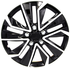 WHEEL COVER SET UNIVERSAL TWO TONE 16''