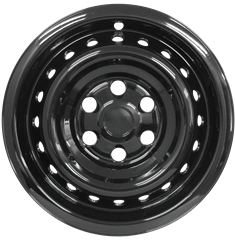 WHEEL SKIN SET 17" TOYOTA TACOMA SR5 GLOSS BLACK 2024-25