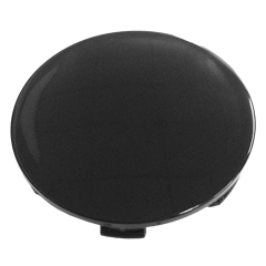 WHEEL SKIN CENTER CAP FOR HONDA GLOSS BLACK