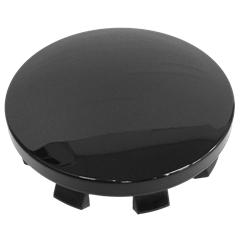 WHEEL SKIN CENTER CAPS FOR CHEVY/GMC GLOSS BLACK