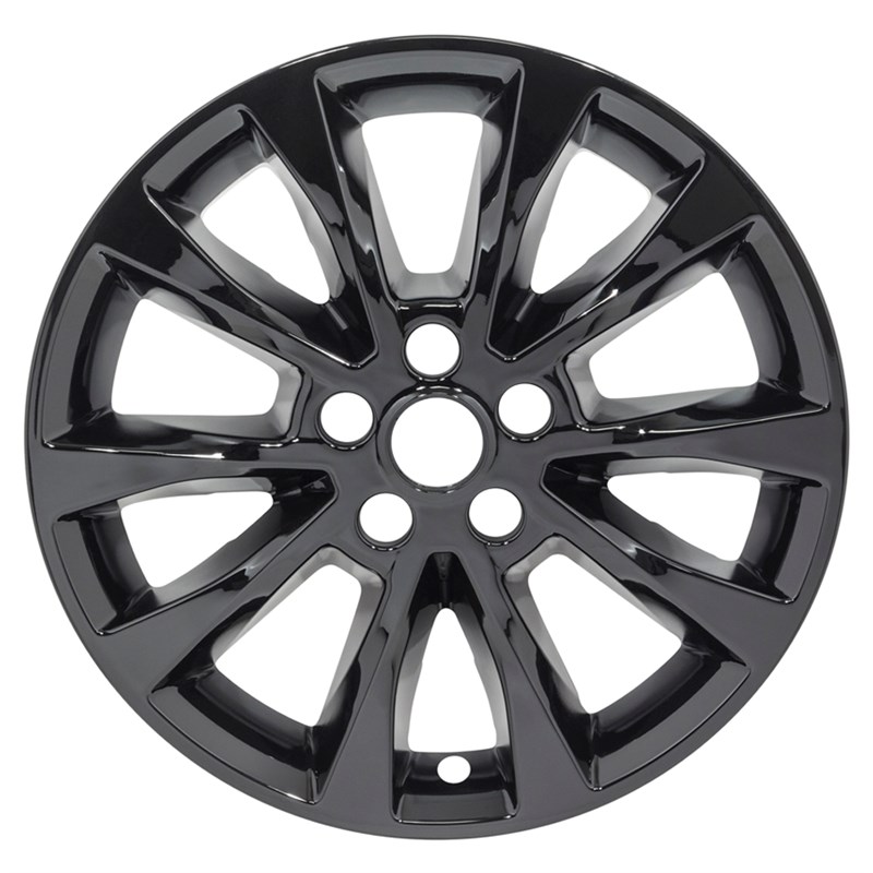 17" FORD FUSION SE GLOSS BLACK wheels skin set (Fits 17-18) - Pacific Rim